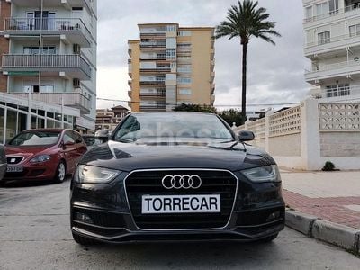 Usado Audi A4 S-Line 150 CV (110 kW) 2015 Gris / plata Berlina