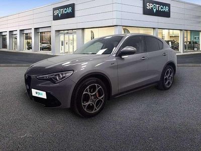 Gris Usado 2021 Alfa Romeo Stelvio Sprint SUV | 27.900 € (Un poco caro)
