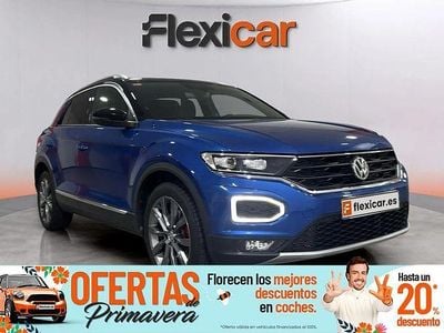 Usado VW T-Roc Sportline 190 CV (139 kW) 2019 Azul SUV
