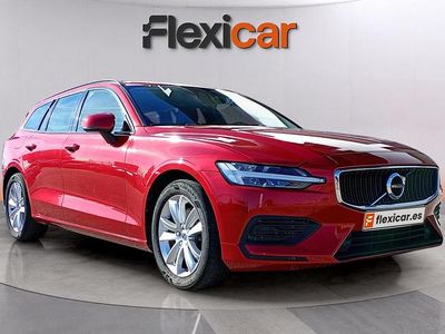 Usado Volvo V60 Momentum 163 CV (119 kW) 2021 Rojo Familiar