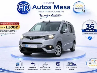 Usado Toyota Proace City City 131 CV (96 kW) 2020 Gris / plata Monovolumen