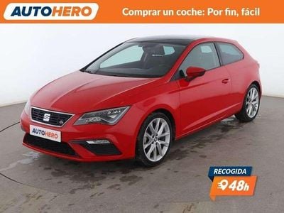 Usado Seat Leon FR 150 CV (110 kW) 2017 Rojo Coupe
