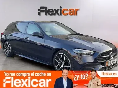 Usado Mercedes C220 200 CV (147 kW) 2022 Azul Familiar
