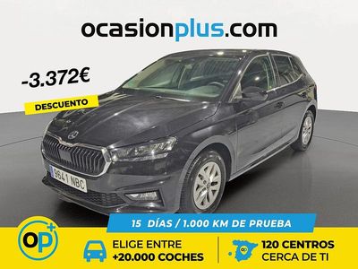 Usado Skoda Fabia Selection 115 CV (84 kW) 2025 Negro Berlina