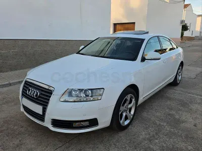 Usado Audi A6 177 CV (130 kW) 2011 Blanco Berlina