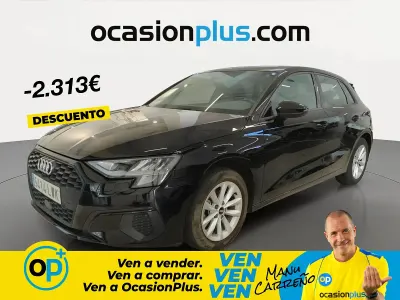 Usado Audi A3 e-tron 110 CV (80 kW) 2022 Negro Utilitario