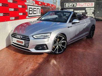 Usado Audi A5 Cabriolet S-Line 190 CV (139 kW) 2017 Gris Descapotable
