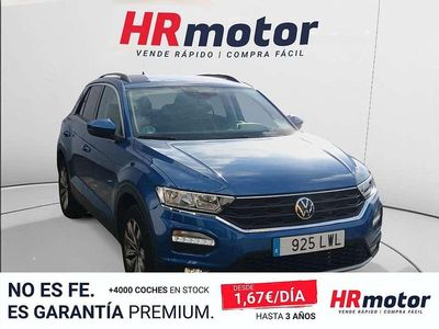 Usado VW T-Roc Advance 151 CV (111 kW) 2022 Azul SUV