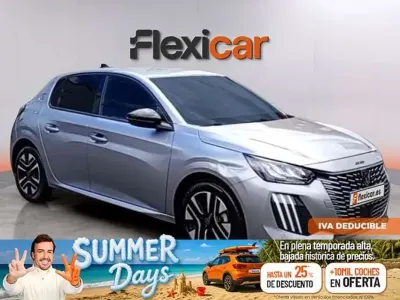 Usado Peugeot 208 Allure 101 CV (74 kW) 2025 Gris Utilitario