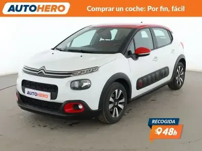Usado Citroën C3 Feel 82 CV (60 kW) 2018 Blanco Utilitario