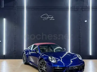 Usado Porsche 911 Targa 4 385 CV (283 kW) 2021 Azul Descapotable