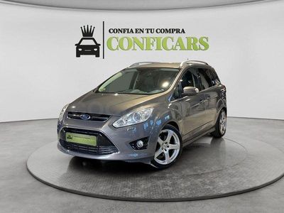 Usado Ford C-MAX Titanium 140 CV (102 kW) 2013 Marrón Monovolumen