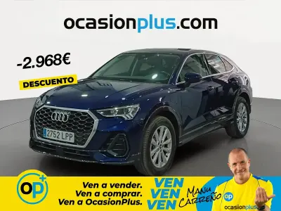 Usado Audi Q3 Advanced Plus 245 CV (180 kW) 2021 Azul SUV