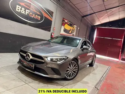 Usado Mercedes CLA200 150 CV (110 kW) 2022 Gris Coupe