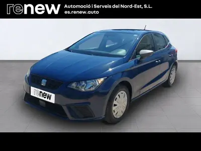 Usado Seat Ibiza Reference 80 CV (58 kW) 2018 Azul Utilitario