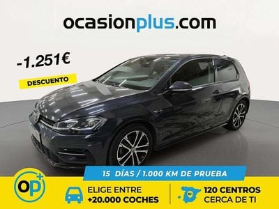 Usado VW Golf VII Sport 150 CV (110 kW) 2017 Gris Utilitario