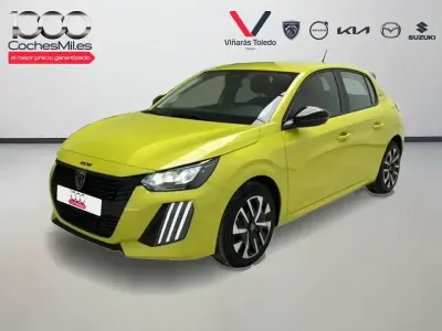Usado Peugeot 208 Style 110 CV (80 kW) 2025 Amarillo Utilitario