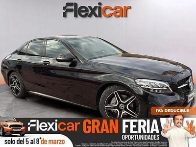 Usado Mercedes C200 160 CV (117 kW) 2019 Negro Berlina