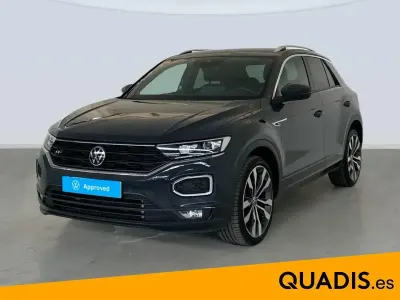 Usado VW T-Roc Sportline 150 CV (110 kW) 2021 Gris SUV