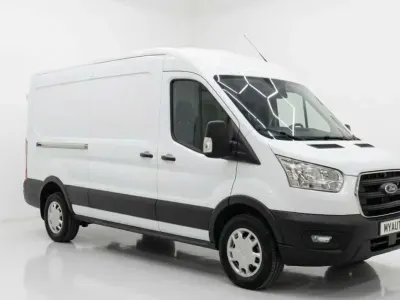 Usado Ford Transit Trend 131 CV (96 kW) 2020 Blanco Van