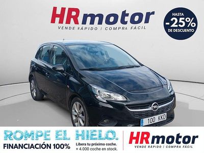 Usado Opel Corsa Selective 90 CV (66 kW) 2018 Negro Utilitario