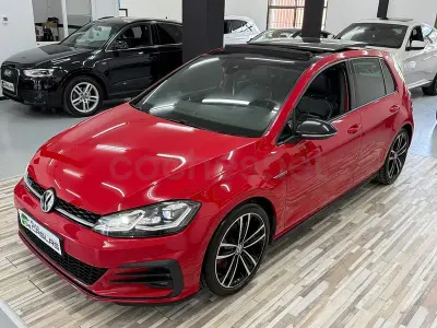 Usado VW Golf VII GTD 184 CV (135 kW) 2018 Rojo Berlina