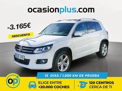 Usado VW Tiguan R-line 150 CV (110 kW) 2016 Blanco SUV