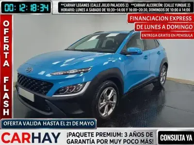 Usado Hyundai Kona 121 CV (88 kW) 2022 Azul SUV