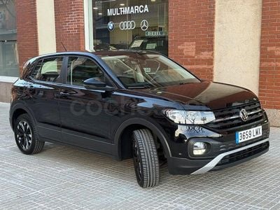 Usado VW T-Cross Edition 95 CV (69 kW) 2021 Negro SUV