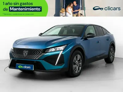 Usado Peugeot 408 Allure 136 CV (100 kW) 2025 Azul SUV