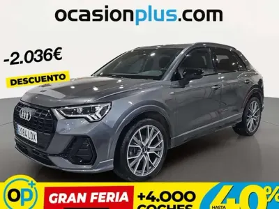 Usado Audi Q3 S-Line 150 CV (110 kW) 2020 Gris SUV