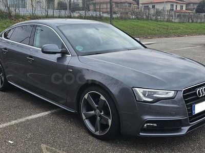 Begagnad Audi A5 Sportback S-Line 150 HK (110 kW) 2015 Grå Halvkombi