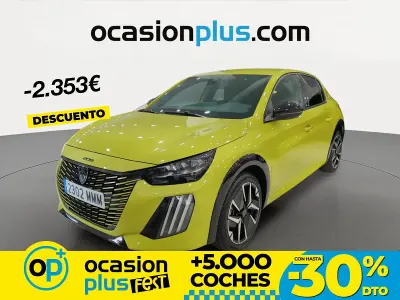 Begagnad Peugeot e-208 GTi 114 kW (156 HK) 2023 Gul Halvkombi