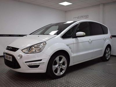 Blanco Usado 2013 Ford S-MAX Titanium Monovolumen | 10.900 € (Un poco caro)