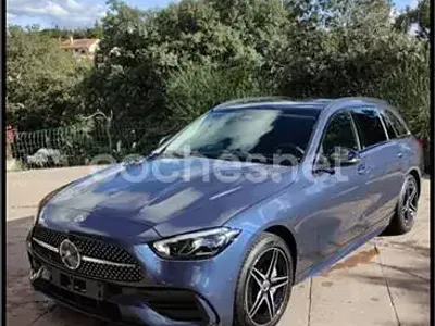 Usado Mercedes C300e 313 CV (230 kW) 2024 Azul Familiar