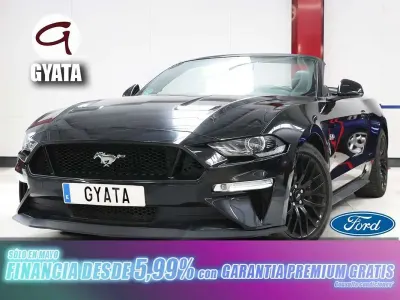 Usado Ford Mustang GT Convertible 450 CV (330 kW) 2022 Negro Descapotable