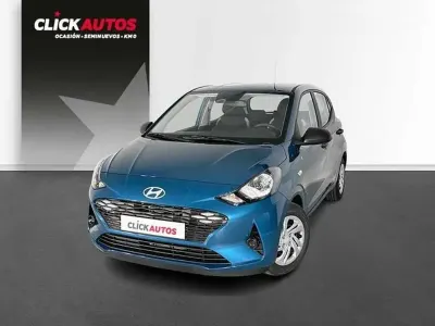 Usado Hyundai i10 63 CV (46 kW) 2024 Azul Utilitario