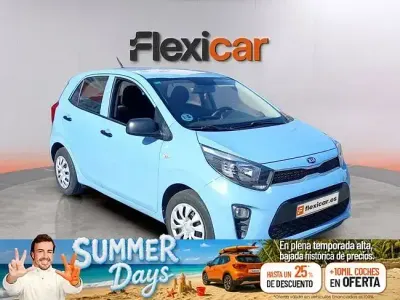Usado Kia Picanto 67 CV (49 kW) 2018 Azul Utilitario