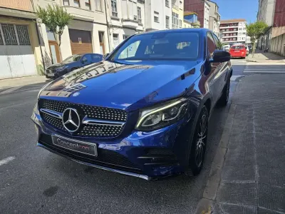 Usado Mercedes GLC220 170 CV (125 kW) 2017 Azul SUV