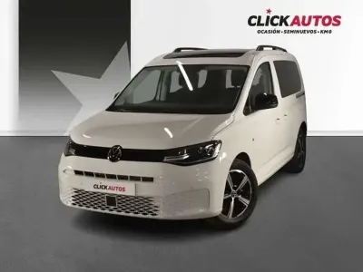 Usado VW Caddy 102 CV (75 kW) 2025 Blanco Monovolumen