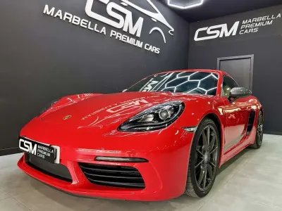 Usado Porsche Cayman 299 CV (219 kW) 2019 Rojo Coupe
