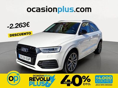 Usado Audi Q3 150 CV (110 kW) 2018 Blanco SUV