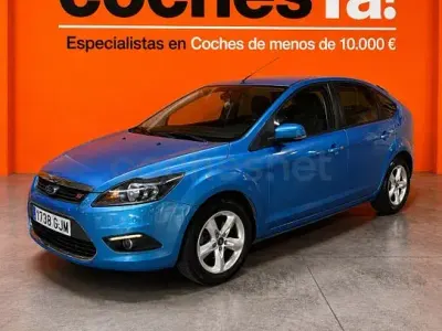 Usado Ford Focus Trend 109 CV (80 kW) 2009 Azul Berlina
