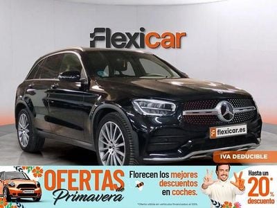 Usado Mercedes GLC220 194 CV (142 kW) 2021 Negro