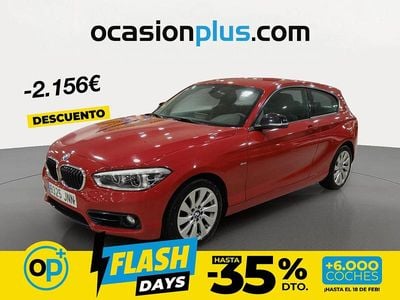 Usado BMW 118 150 CV (110 kW) 2016 Rojo Utilitario