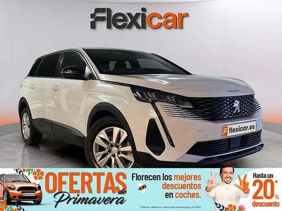 Usado Peugeot 5008 Active 130 CV (95 kW) 2022 Blanco Monovolumen