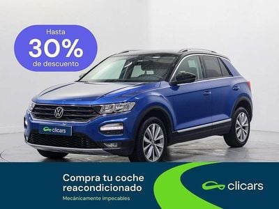 Usado VW T-Roc Advance 150 CV (110 kW) 2021 Azul SUV