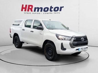 Blanco Usado 2021 Toyota HiLux Recogida | 27.790 € (Precio justo)