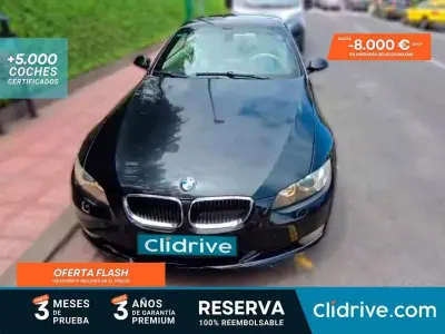 Käytetty BMW 320 Cabriolet 170 HP (125 kW) 2008 Musta Avoauto
