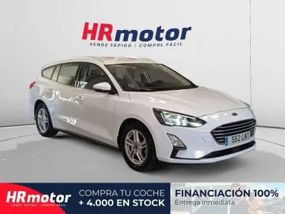 Usado Ford Focus Trend+ 121 CV (88 kW) 2021 Blanco Utilitario